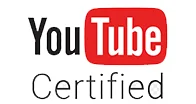 youtube certified logo